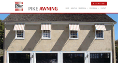 Desktop Screenshot of pikeawning.com